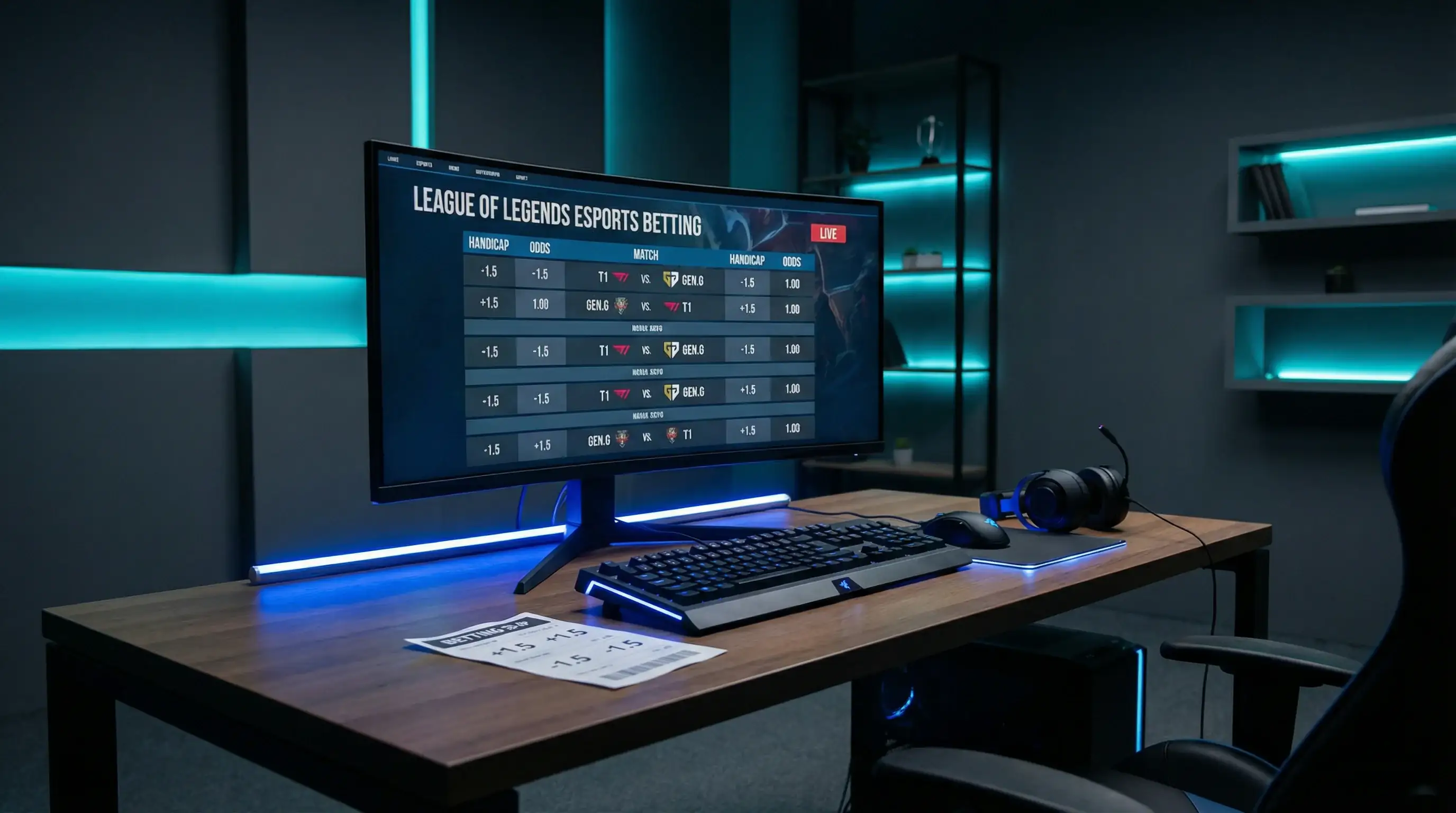 LoL Handicap Betting Förklarat — +1.5 och -1.5 i League of Legends
